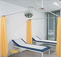 Paravent Médical - Cabines télescopiques (montage mural et montage au plafond) RKS